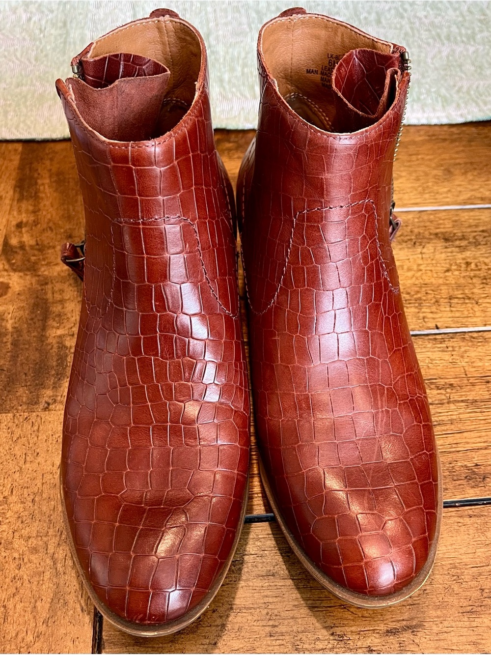 Lucky Brand Leather Women’s Booties Size 6